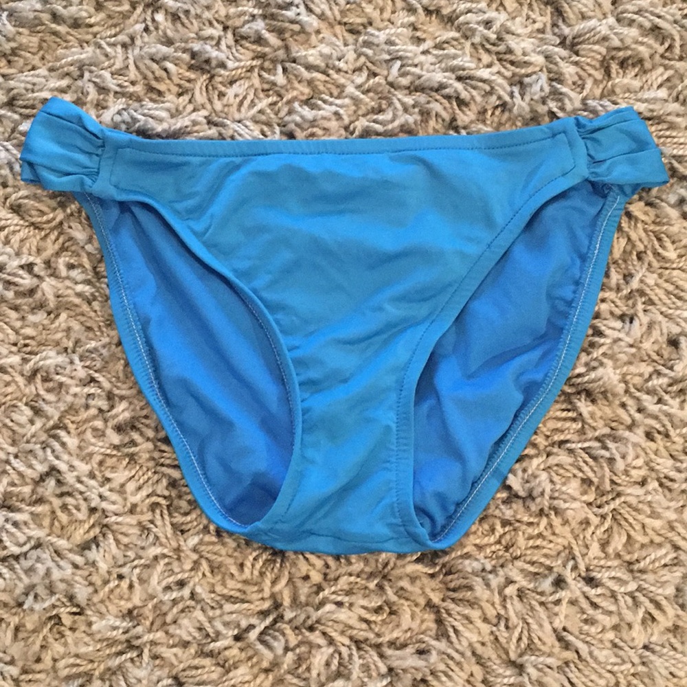 Mossimo bright blue bikini bottoms